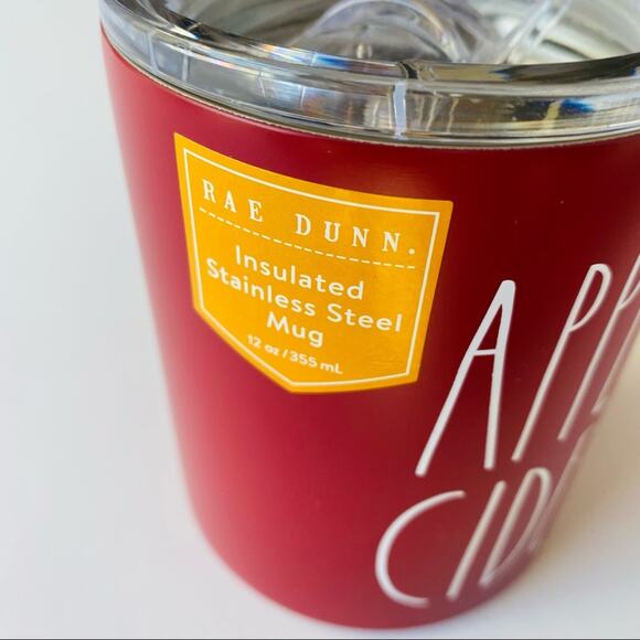 Rae Dunn | Apple Cider Stainless Steel Mug NWT - Picture 2 of 4